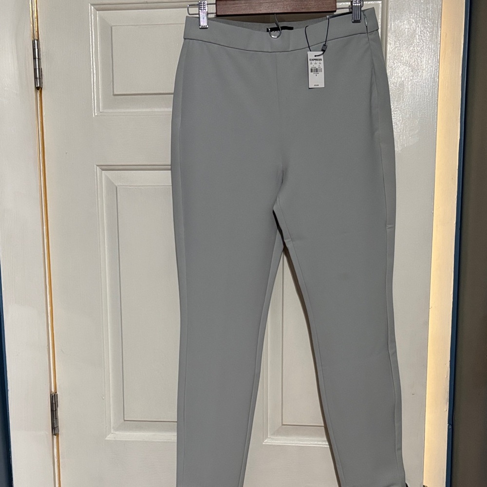 Express Gray Skinny High Rise